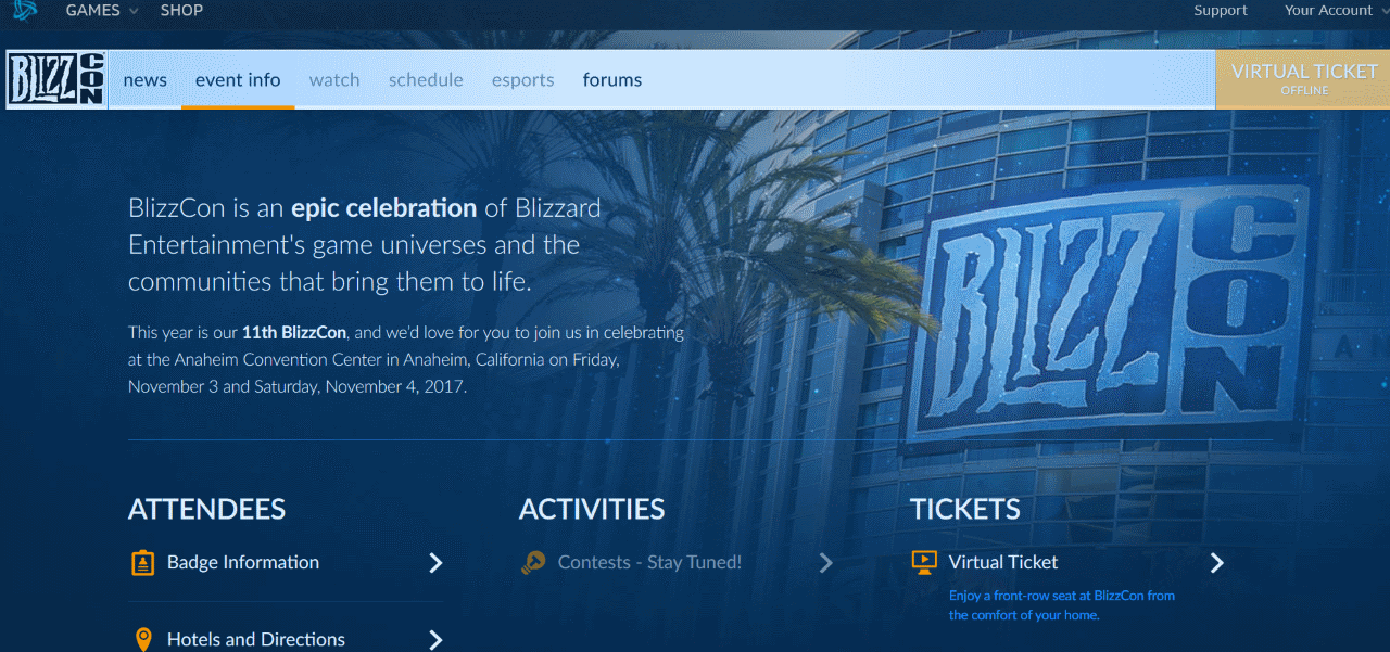 Blizzcon 2017