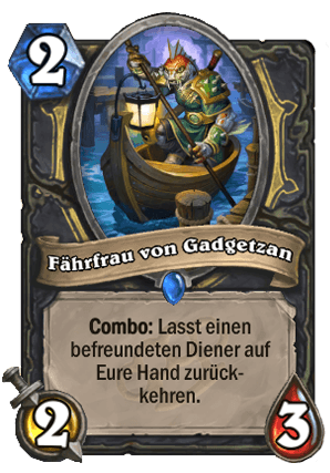 Hearthstone Guide - Fährfrau von Gadgetzan