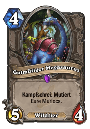 Guide Hearthstone - Megasaurus bienveillant