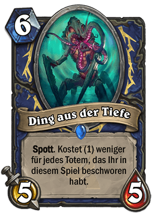 Guía de Hearthstone Cosa de las profundidades