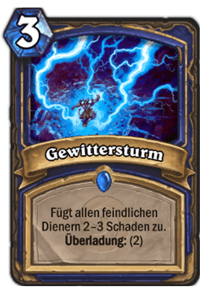 Guide Hearthstone - Tempête d'orage