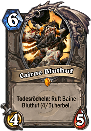 Hearthstone Guide - Cairne Bluthuf