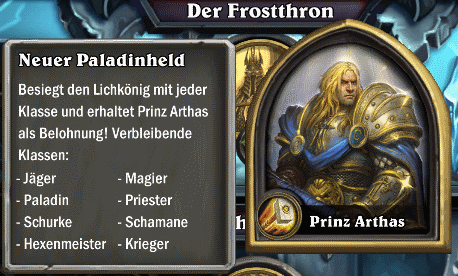 Hearthstone Arthas (
