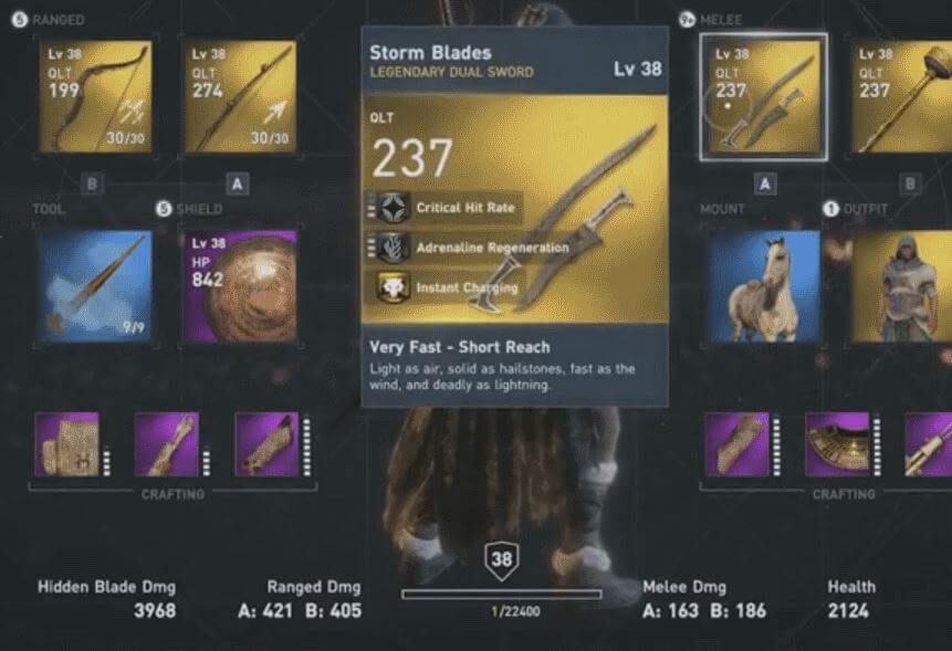 Assassin’s Creed: Origins Ausrüstung