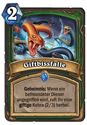 Hearthstone Jäger Guide - Giftbissfalle