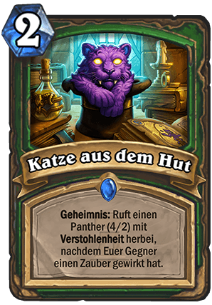 Hearthstone Jäger Guide - Katze aus dem Hut