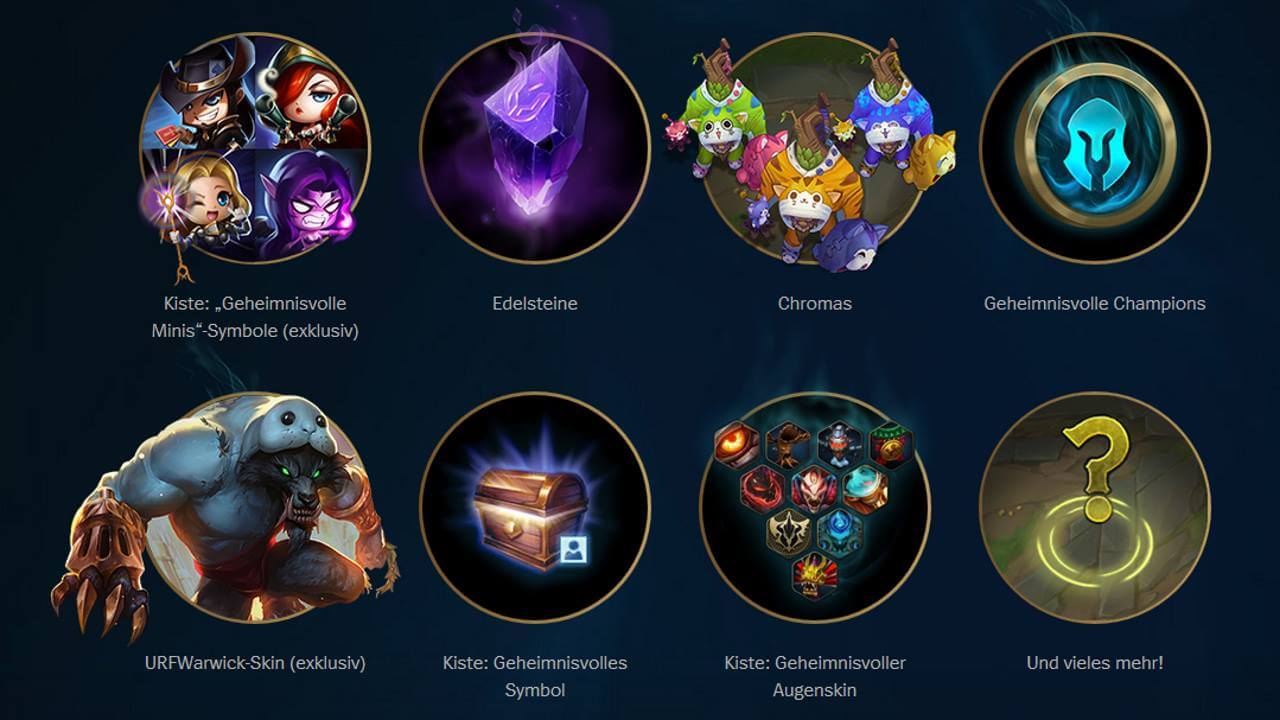 League of Legends BE Shop