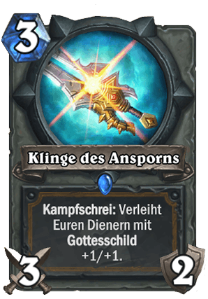 Guide Hearthstone Paladin - Lame de l'encouragement