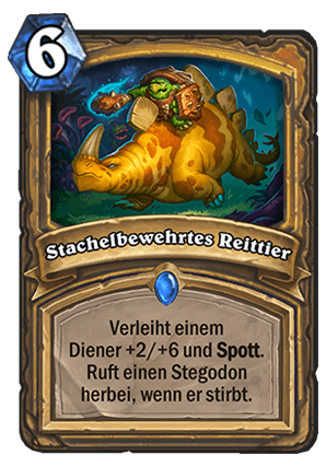 Guide du paladin Hearthstone - Monture armée de piques
