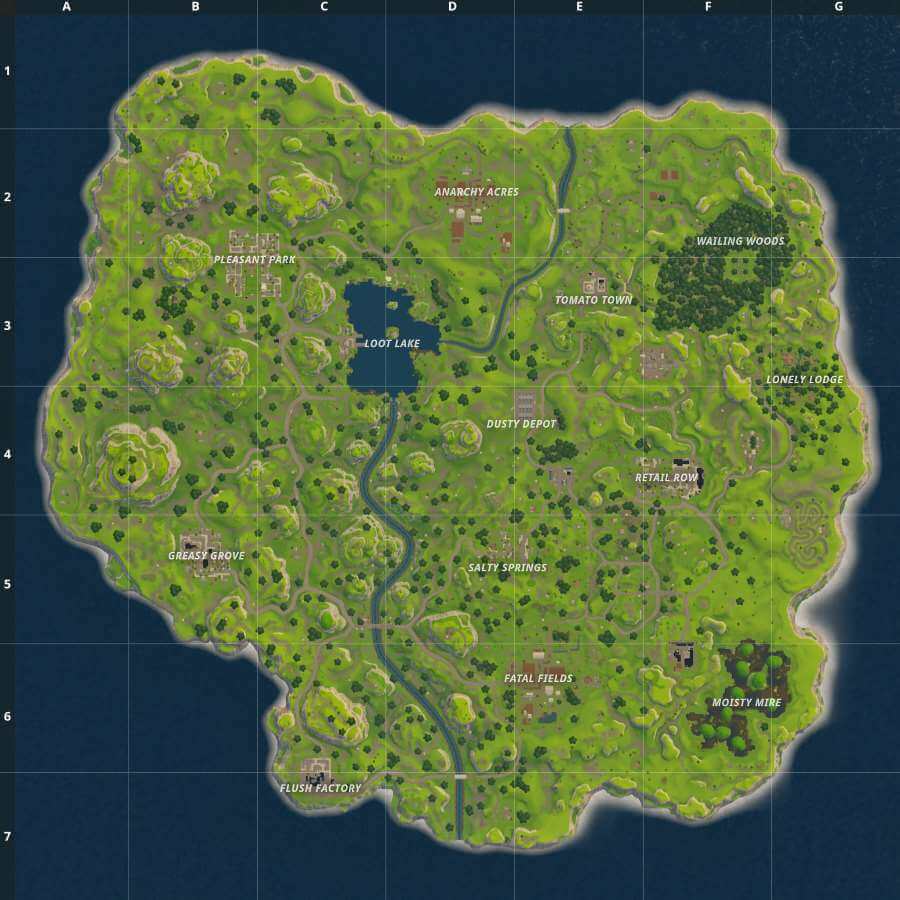 Fortnite MAp