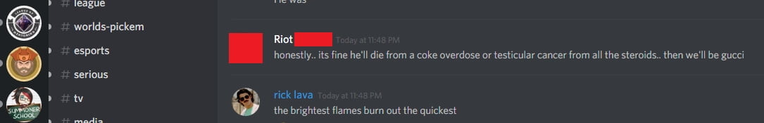 League of Legends Flame