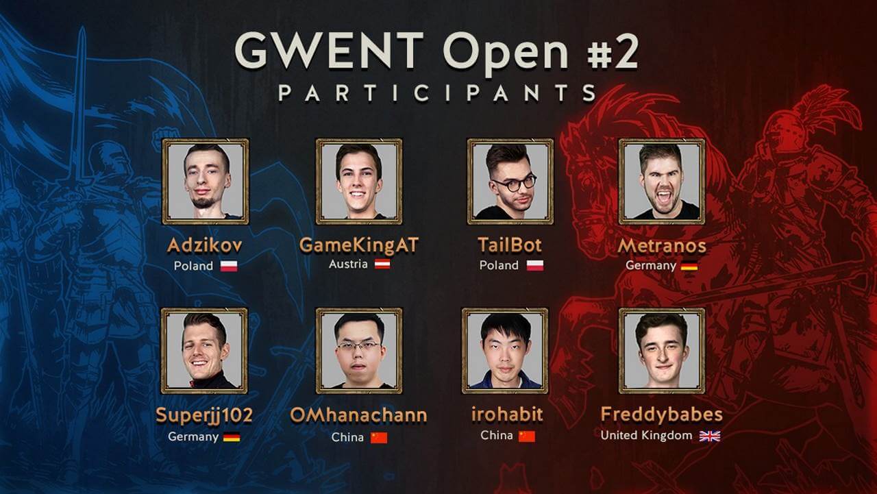 GWENT Open 2 participants