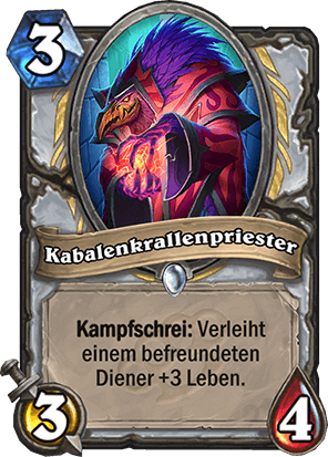 Hearthstone - Prêtre de la Griffe de la Cabale