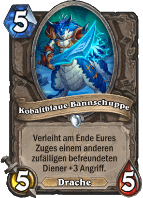 Hearthstone - Écaille de bannière bleu cobalt