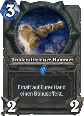 Hearthstone - Marteau non identifié