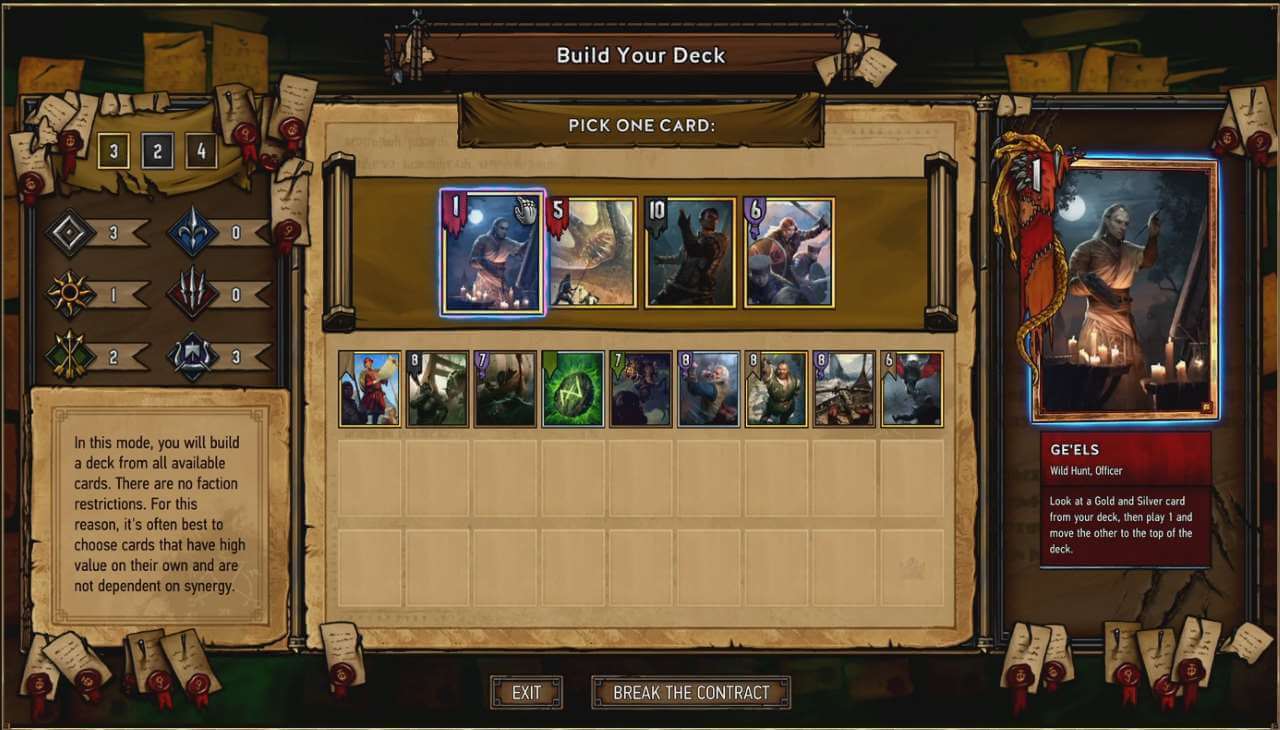 GWENT Draft