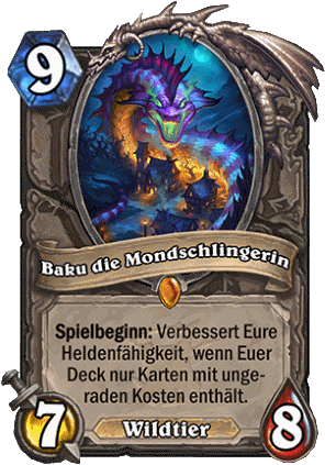 Hearthstone - Baku the moon slinger