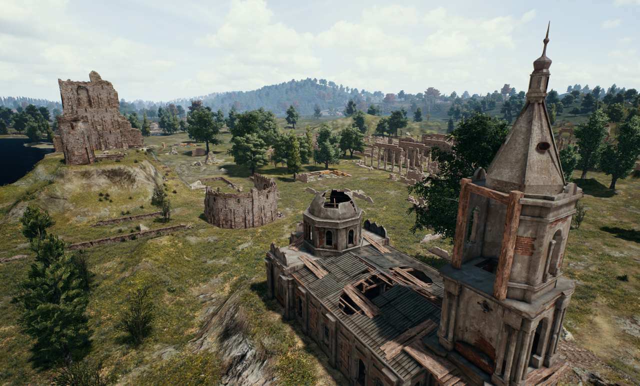 LES CHAMPS DE BATAILLE DE PLAYERUNKNOWN