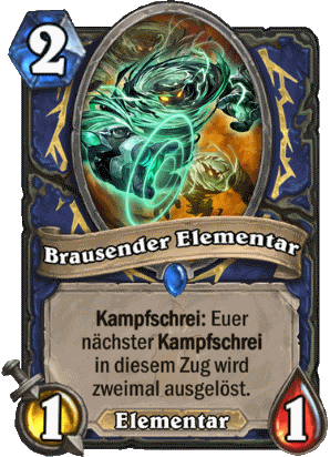 Guide Hearthstone - Élémentaire effervescent