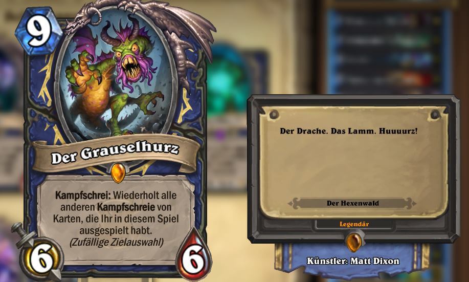 Hearthstone Hape Kerkeling Hurz!