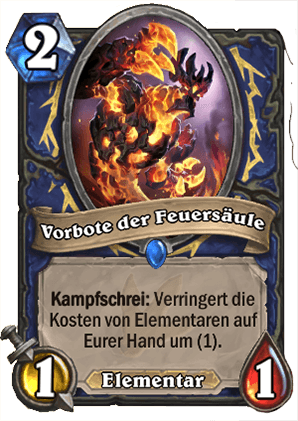 Guide d'Hearthstone - Héraut de la colonne de feu