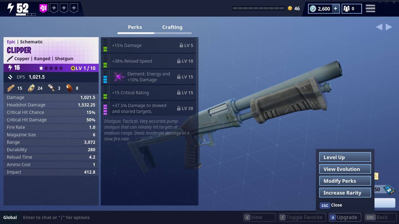 Fortnite UI