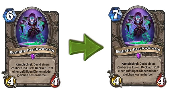 Hearthstone - Boshafte Beschwörerin