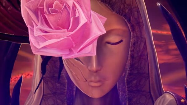 Code Vein - flor en el ojo