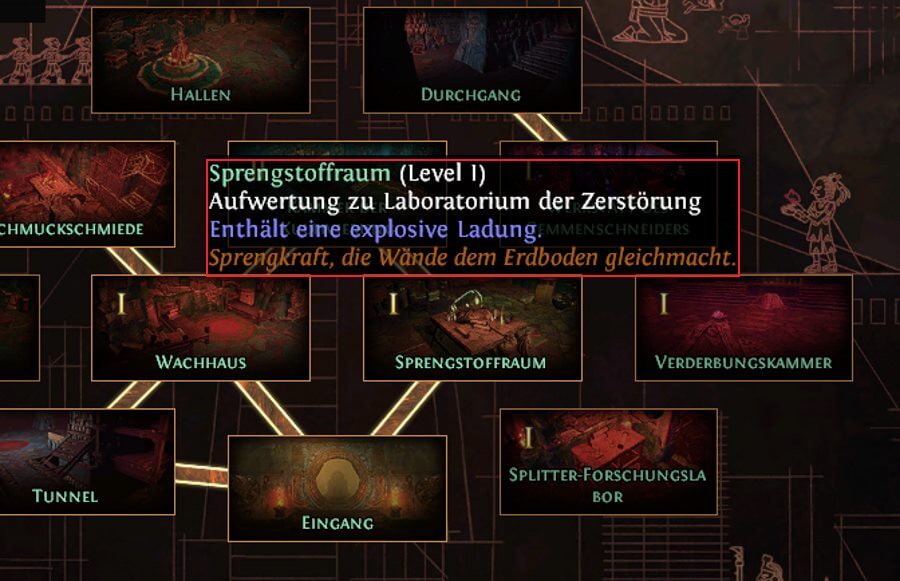 Path of Exile - Sprengstoffraum