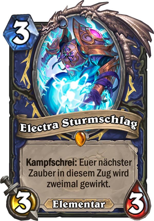 Hearthstone - Electra Stormstrike
